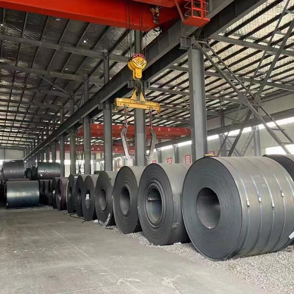 Quality 6mm S235jr Hot Rolled Coils Galvanized Mild Carbon Steel Coil 1220mm Width for sale