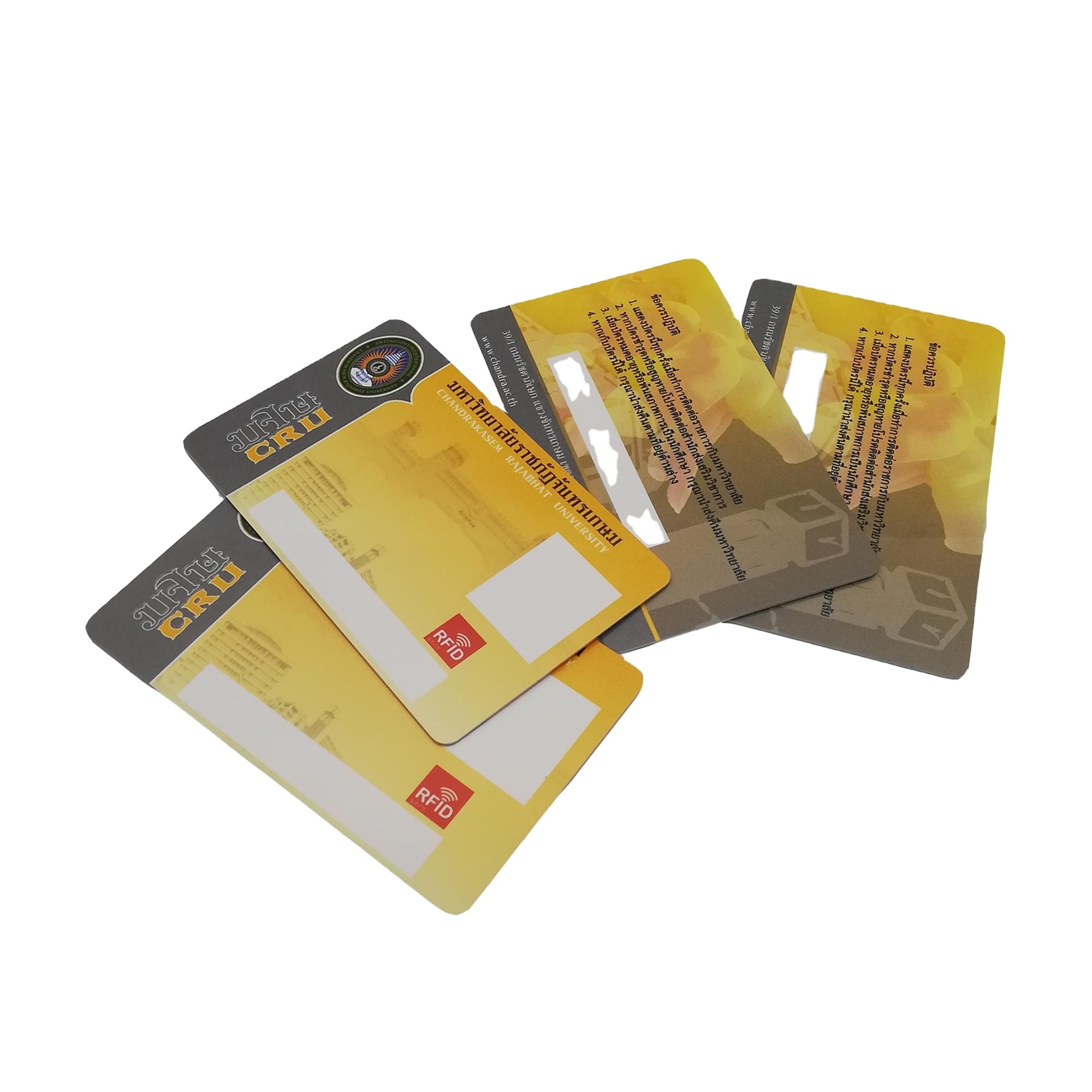 Custom Design Ving RFID Key Cards Programmable Access Control For Hotels / Gyms