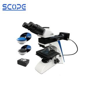 China Upright Digital Optical Metallurgical Microscope With Camera Trinocular on sale