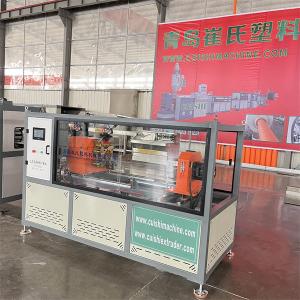 Buy cheap Standard Automatic PVC Tube Cutting Machine , Plastic Pipe Moulding Machine SGS product