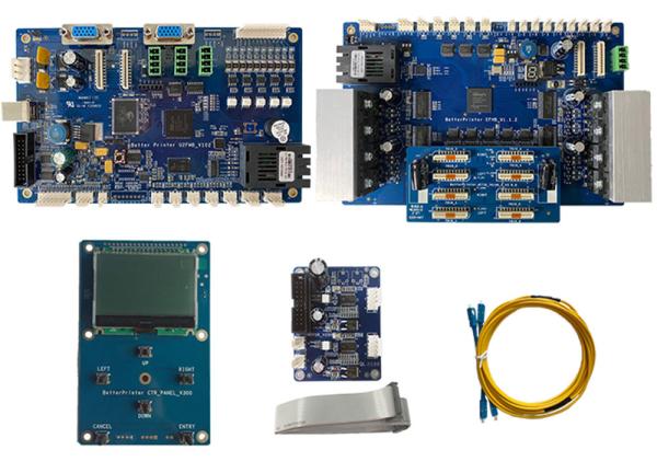 Quality 7610 Four Head USB2.0 Better Printer Board For UV Flat Panel Textile Print for sale