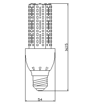 12W E27 led corn light with CE&ROHS approved High brightness 168pcs SMD 3528 led chip