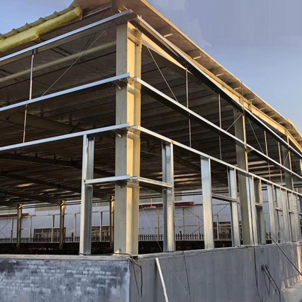 Quality Prefab Metal Shop Buildings , Modern Industrial Structural Fabrication for sale