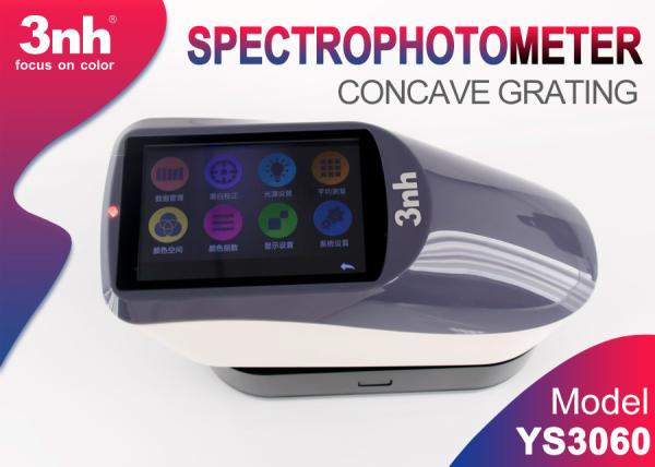 Quality Singapore 3.5 " LCD Touch Screen Portable Spectrophotometer Colorimeter YS3060 for woolen polyester for sale