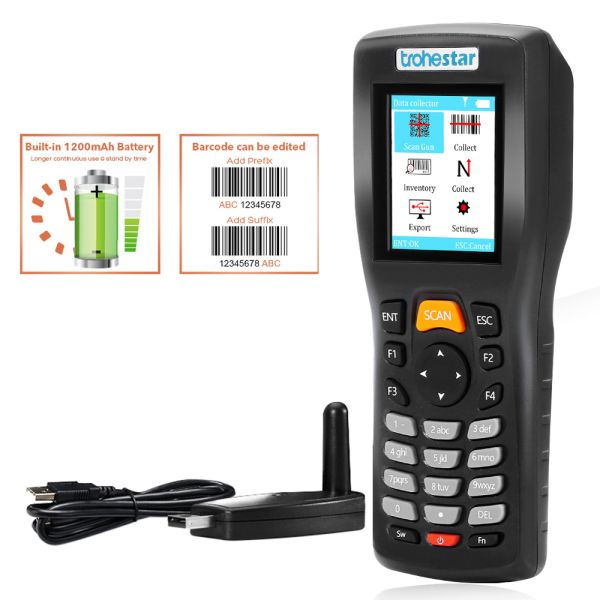 Warehouse N5 1.5M CCD 2D Qr Barcode Scanner