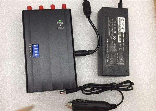Quality Small Portable Cell Phone Wifi Blocker 8 - 10 Antennas Lithium Battery for sale