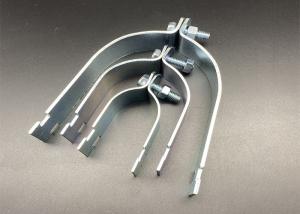 China Galvanized HDG Rigid EMT Pipe Clamp 3/8 Inch For Pipe Lines on sale