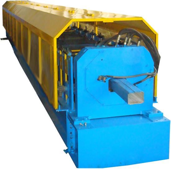 Quality Color Steel Sheet Circular Downspout Roll Forming Machine PLC Control for sale