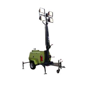 Rapid Deployment Portable Diesel Energy Lighting Trailer For Exhibition Lighting