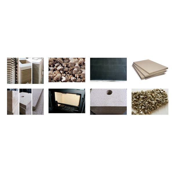 Fireproof Vermiculite Building Materials Board Practical Shock Resistant