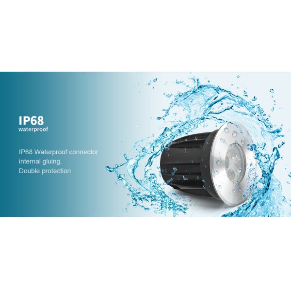 3W DC24V Recessed Swimming LED Pool Underwater Light
