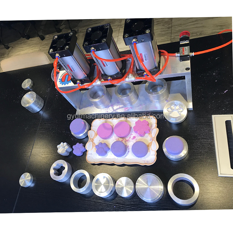 Shampoo Bar Press 50mm 60mm 70mm Bath Bomb Ball Molding Machine for Multi Molds Forming