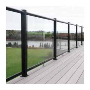 China 20mm Tempered Glass Balustrade Aluminium Channel Systems on sale