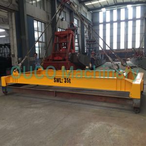 Semi - Auto Container Lifting Spreader With Twistlock System Through Quality