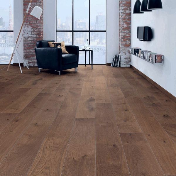 European Oka Multilayer Engineered Flooring 14mm 15mm Timber Hardwood Floor at Good Prices