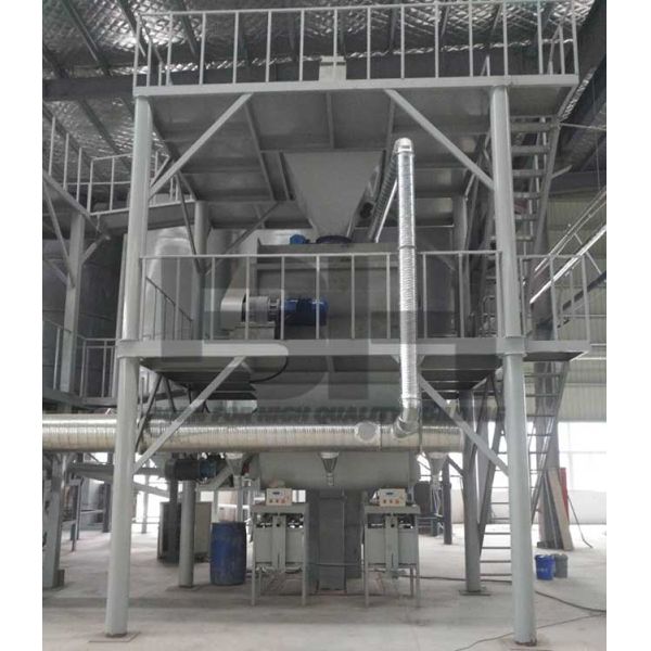 5 - 8 T/H Dry Mortar Production Line For Wall / Floor Tile Adhesive Mortar
