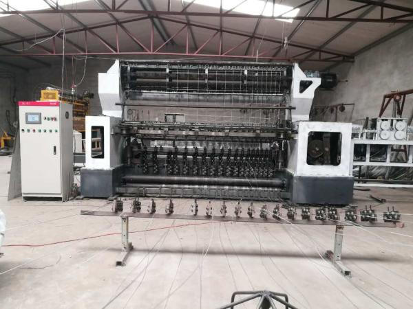 Quality ZC 2440 25 Row PLC 2440mm Fixed Knot Fence Machine for sale