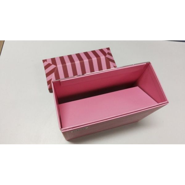 Beautiful design customized rigid paper folding box cardboard base and lid packaging box