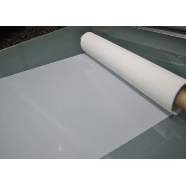 Yellow 100% Polyester Screen Printing Fabric Mesh For PCB Printing
