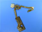 Single Layer Flexible Circuit with 1.0mm FR-4 Stiffener and Immersion Gold for