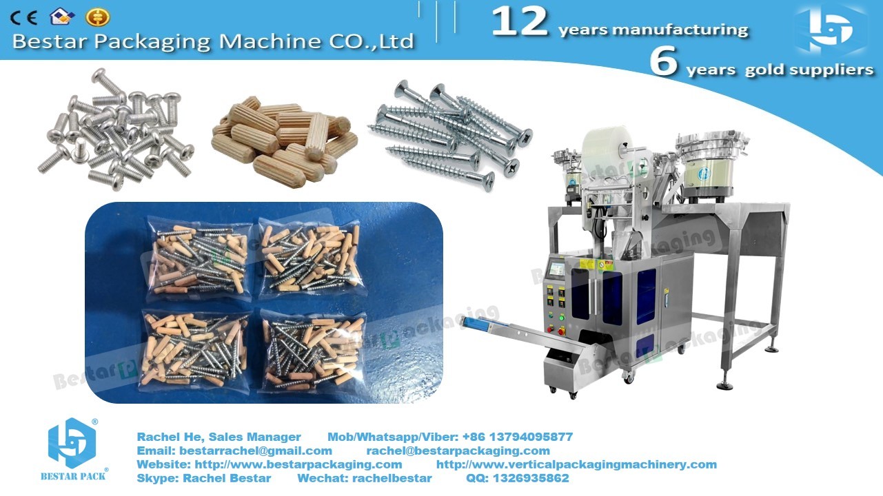 Bestar packing machine with counting and manual feeding for linking bags