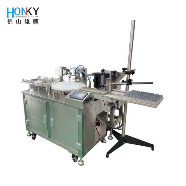 Quality Automatic 3ml Frozen-Dry Powder Liquid Filling Machine With Semi-Pre-Pressing Function For The Frozen Dry Pre-Pressing for sale