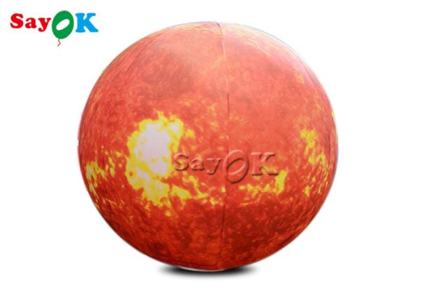 Quality 3m 10ft Solar System Inflatable Sun With Led Light for sale