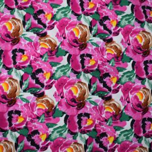 China Woven Rotary Print 100 Percent Viscose Rayon Polyester Blend Shirts on sale
