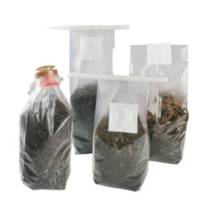 China Autoclavable Plant Grow Bag Spawn Bags Farm Mushroom Spawn Bags 0.2microns Filter Patch Mushroom Substrate Bags on sale
