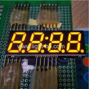 Buy cheap Electronic 6 Digit 7 Segment Display Alphanumeric LED Display Amber 0.36 Inch product