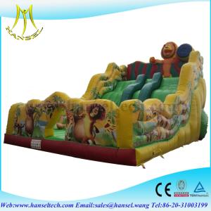 China Hansel Customized Inflatable Amusement Slide ,Inflatable Slides For Kids Bouncer Toy on sale