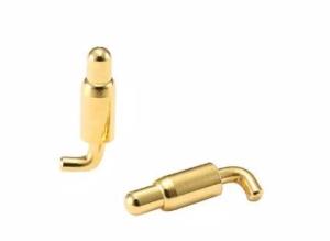 Buy cheap Gold Right Angle POGO Pin Brass Spring Loaded Pin Connector For Heating Element product