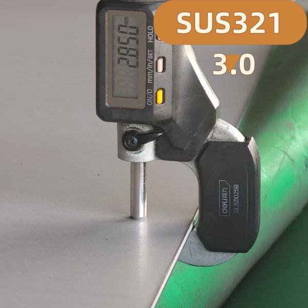Cold Rolled SS321 AISI 321 1Cr18Ni9Ti Stainless Steel Sheet 3.0*1219*2438mm 2B Surface