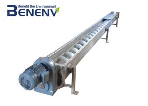 China Energy Saving Shaftless Screw Conveyor Dewatering Screw Conveyor on sale