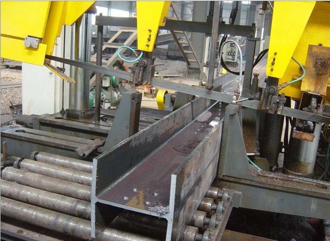 1250 X 600mm Touch Screen Cnc Beam Line CNC H Beam Drilling Machine
