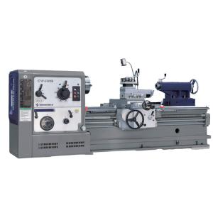 Buy cheap SMTCL Horizontal Lathe CW6163B Metal Manual Lathe 1000mm Spindle Bore 104 Heavy Duty Manual Lathe product