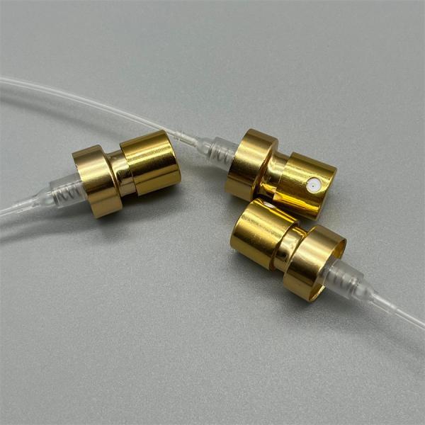 Quality Golden Color Perfume Pump with Cap for Precise Fragrance Dispensing for sale