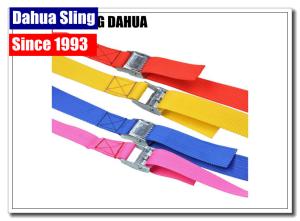 Polyester Webbing Cam Buckle Straps With Hooks Roof Rack Tie Downs