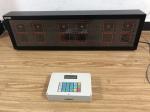 Wireless Control Digital Led Clock With Carry Case