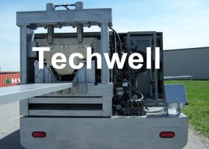 K Span Roof Panel Roll Forming Machine For Coil Width 914mm , 17.7kw Capacity Large Power