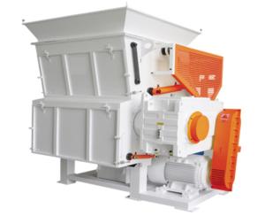 China Universal Plastic Recycle Machine Big Blocks Pallet Sturdy Seratted Pushing Feeder on sale