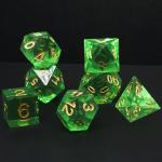 Multi -Color Resin material Dice Set#Rpg#Dnd#Coc Transparent