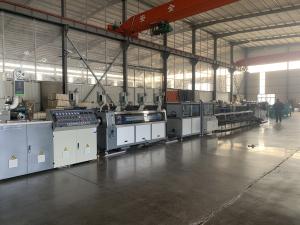 Pe Pipe Spiral Pipe Extrusion Line with Water Cooling Fully Automatic