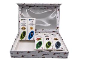 China Custom Size And Printing Cardboard Tea Packaging With Magnet Box on sale