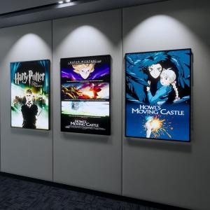 China Custom Aluminum Advertising Light Boxes Snap Frame Light Box A4 Led Lightbox Ultra Thin on sale