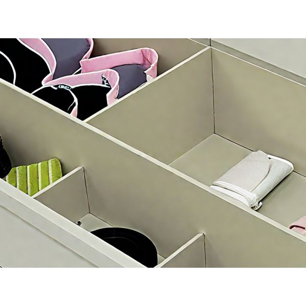 Multi Layer Underwear Organizer Box Lingerie Storage Box Space Saving 831x412x160mm