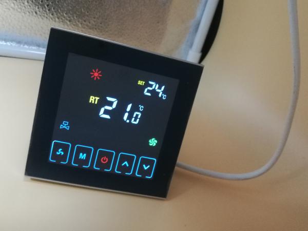 Quality High Accuracy Digital Room Thermostat With Colorful Display For Central Air Conditioning for sale