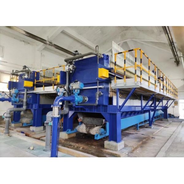Automatic Flipping Board Filter Press Sludge Press Machine Easy To Install