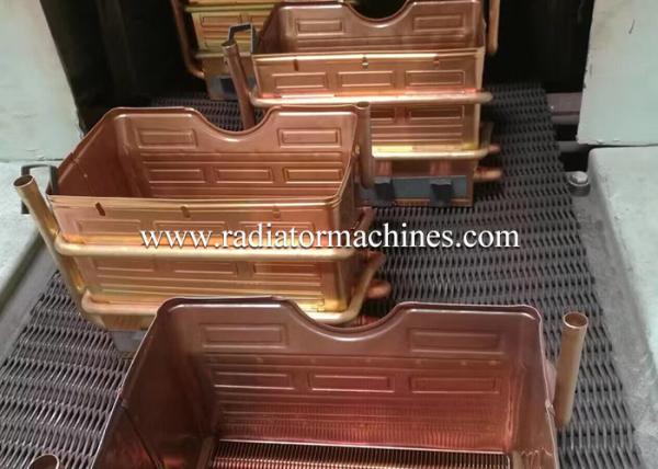 Quality Continuous Atmosphere Copper Brazing Furnace 850 Degree For Heaters Radiators for sale