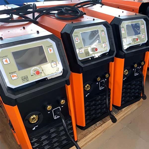Quality RoHS Certificate Double Pulse Mig Welder , 350A LCD Multi Process Welder for sale